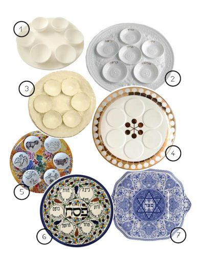 Seder plates